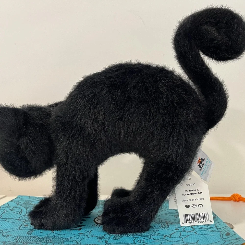 [AUTHENTIC] Jellycat SPOOKIPAWS CAT New w Tags Halloween Spooky Gift